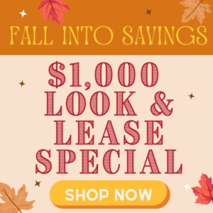 $1,000 look and lease specials